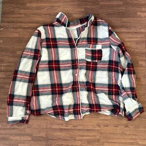 TARGET KIDS PJ FLANNEL TOP SIZE XL